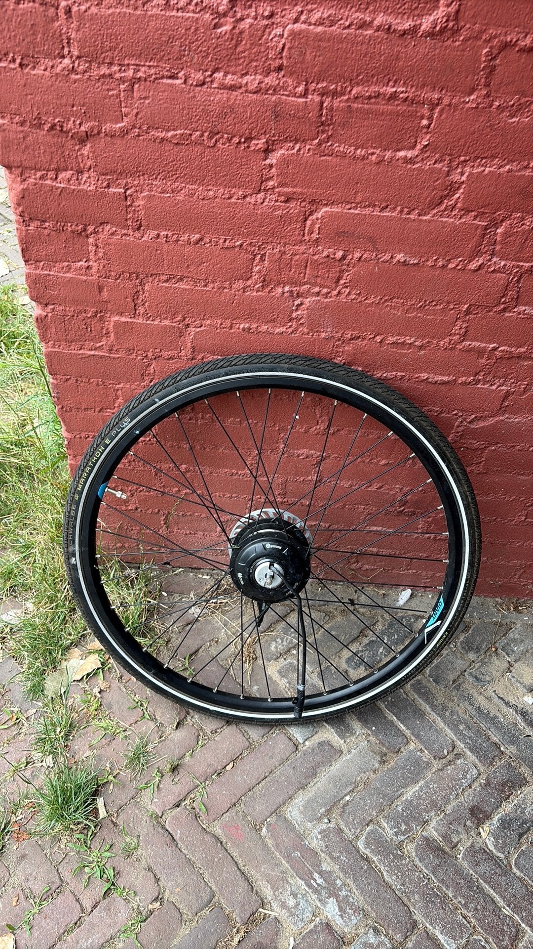 Electrische fiets front motor, Fietsen en Brommers, Fietsonderdelen, Ophalen of Verzenden, Zo goed als nieuw