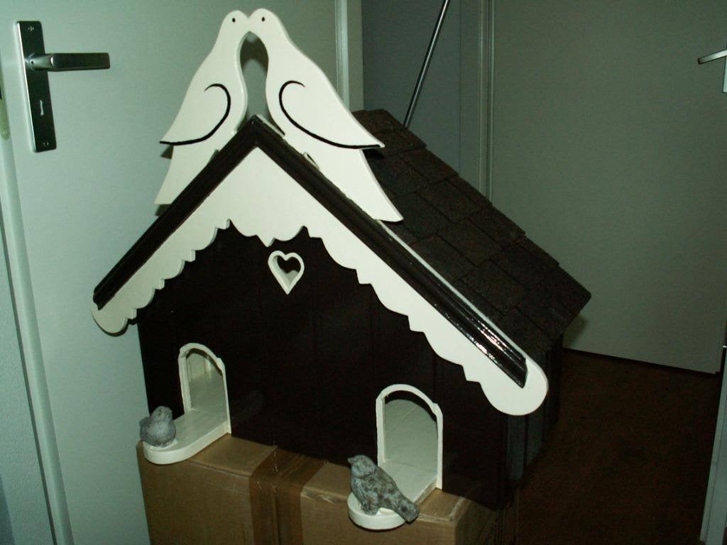 vogel voederhuisje, Ophalen, Nieuw