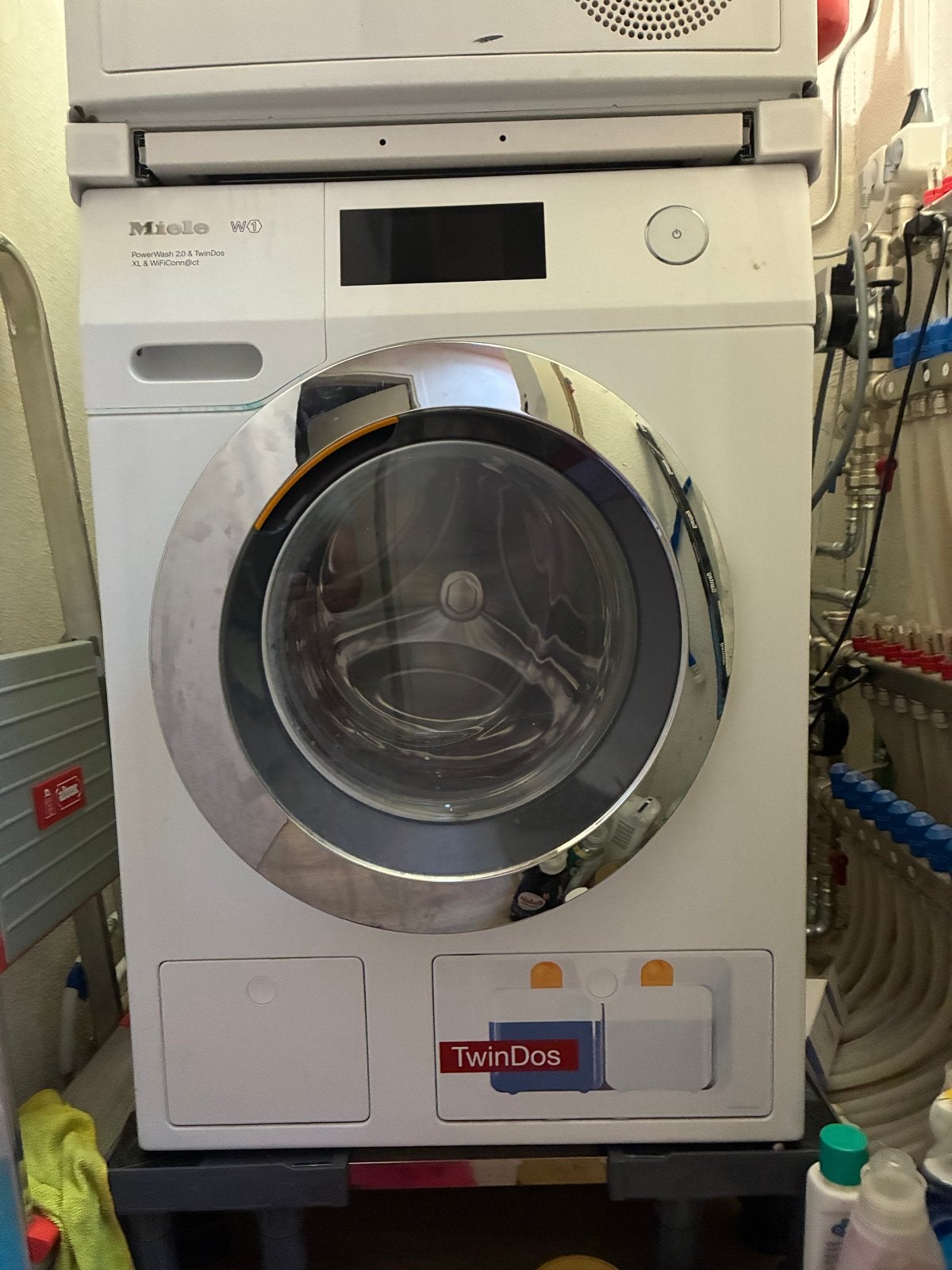Miele W1 WCR770 WPS PowerWash 2.0 TwinDos wasmachine, Ophalen, Gebruikt, 8 tot 10 kg, 1600 toeren of meer