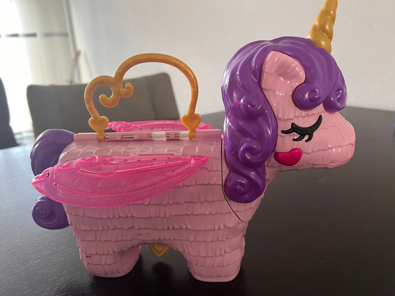 Polly Pocket Pony - mini poppenhuis, Ophalen of Verzenden, Zo goed als nieuw