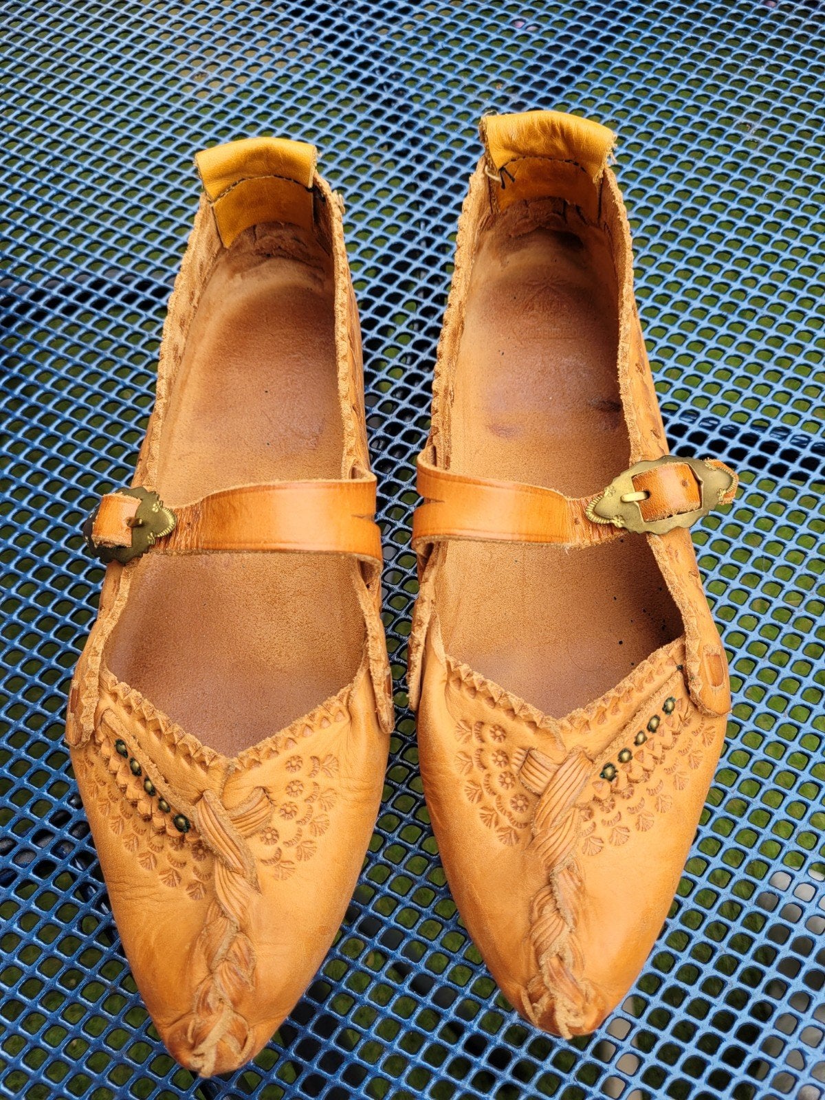 Kierpce Górale Folklore Schoenen - Maat 37, Ophalen, Bruin, Dansschoenen, Gedragen