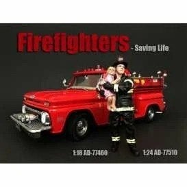 Fire Fighter *Saving Life*, Ophalen of Verzenden, Nieuw, Groter dan 1:35, Figuur of Figuren