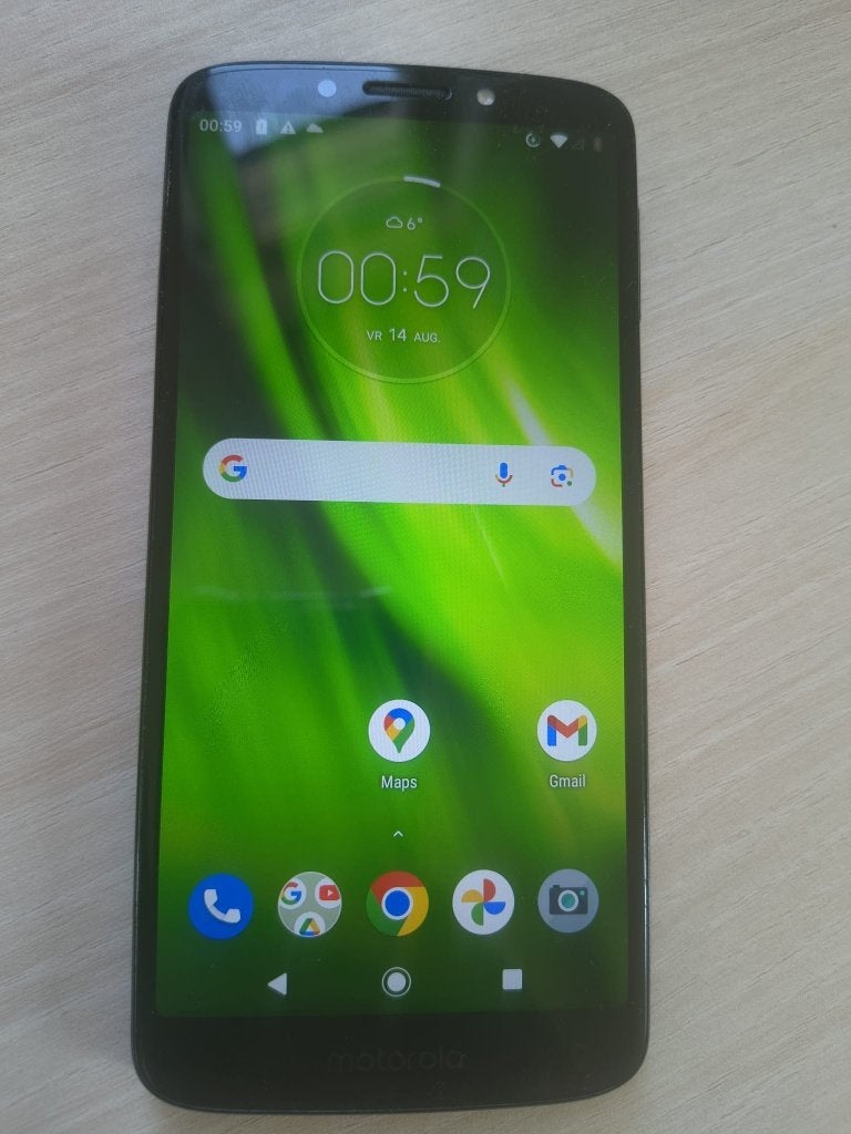 Motorola Moto G(6) Play, Blauw, Touchscreen, Ophalen of Verzenden, Zo goed als nieuw