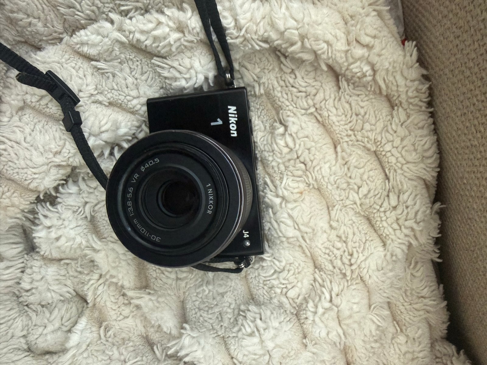 Nikon 1 J1 Systeemcamera met 1 NIKKOR VR 30-110mm lens, Gebruikt, Beeldstabilisatie, Ophalen of Verzenden, 4 t/m 7 keer