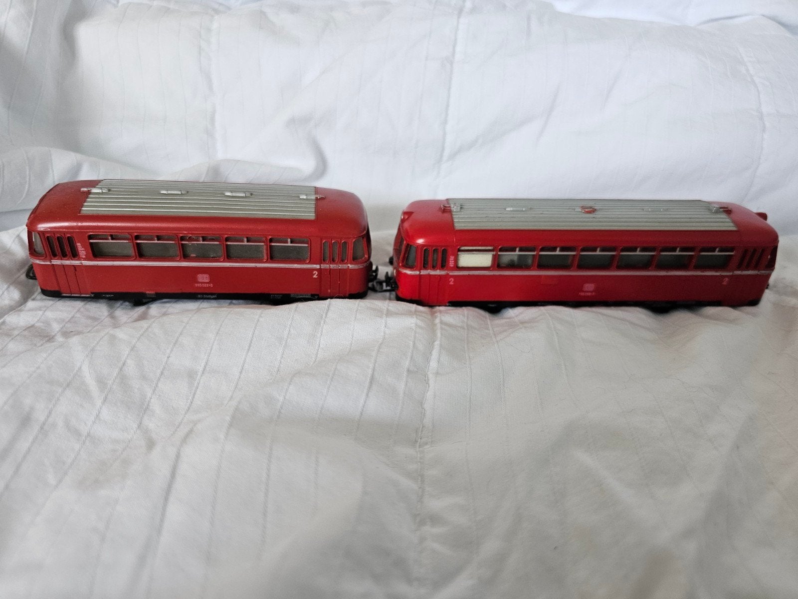 Märklin Treinset Rood - DB 130210 - Gebruikt, Wisselstroom, Gebruikt, Wagon, Ophalen of Verzenden
