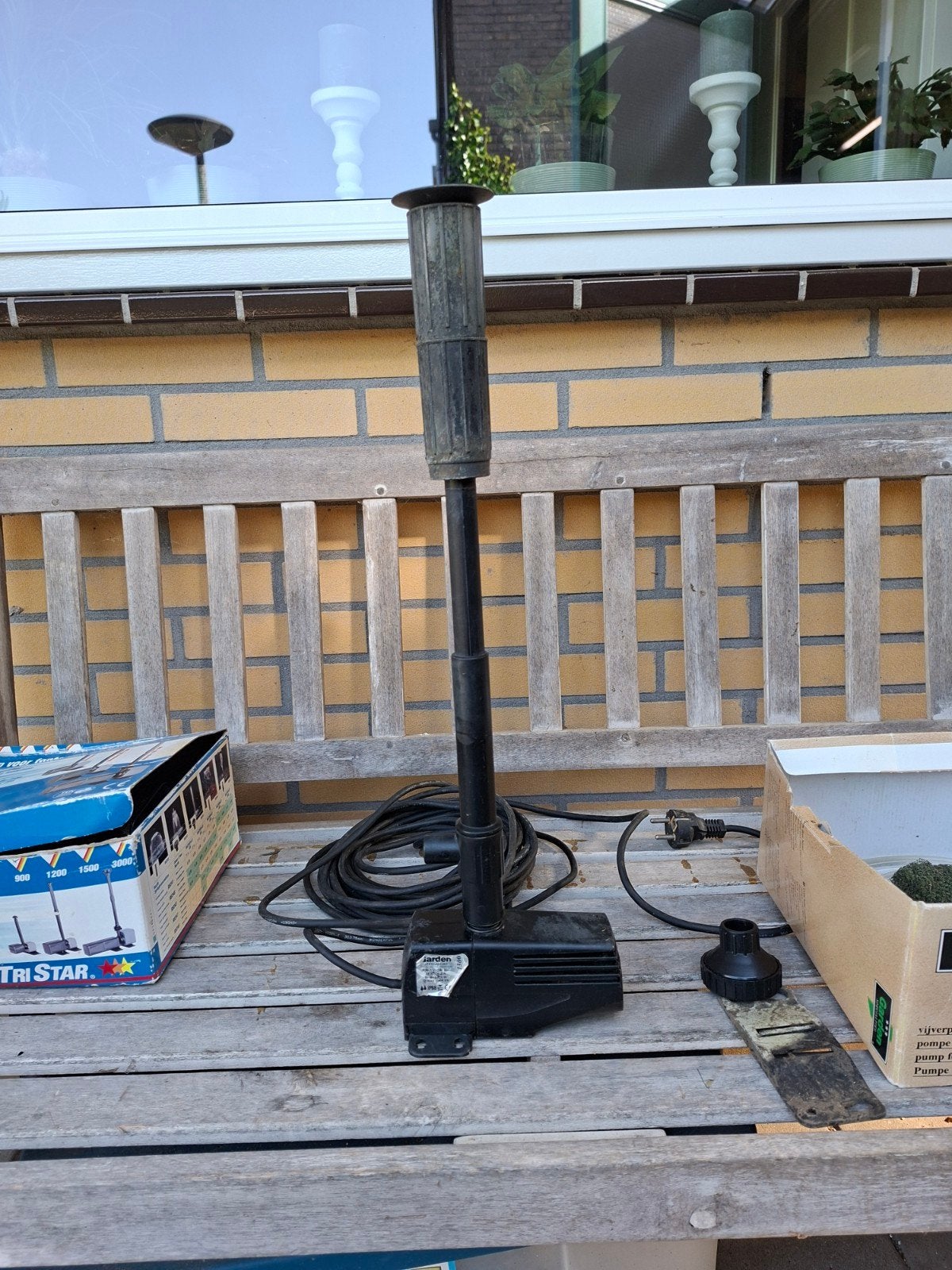 Vijverpompje, Tuin en Terras, Ophalen