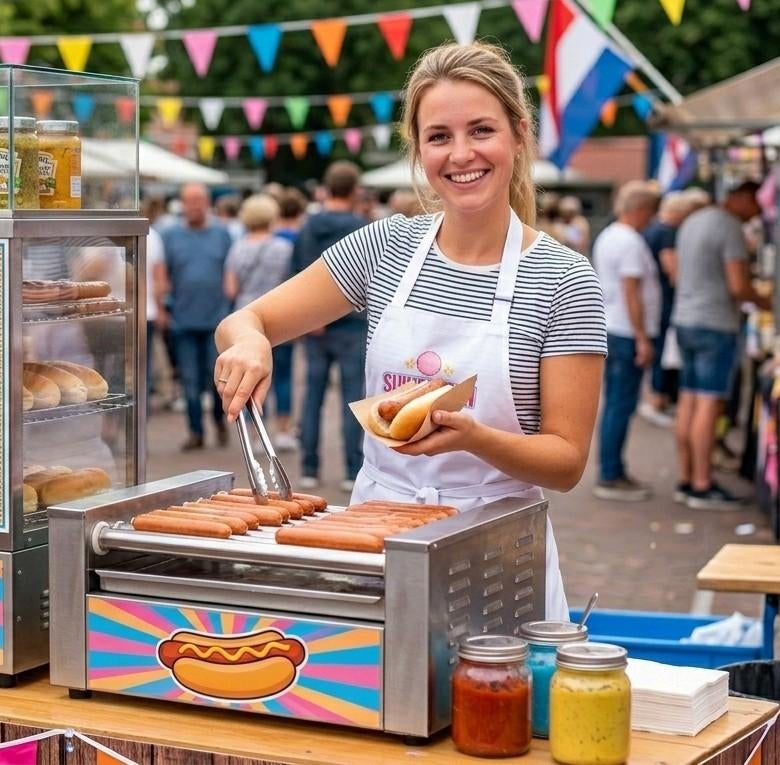 Hotdog Stomer huren voor een kinderfeest? 29,99 per dag, Ophalen, Gebruikt, Overige
