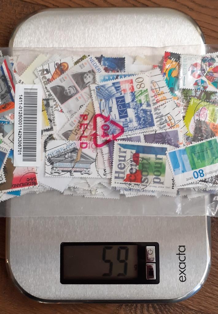 Postzegels NL gestempeld, Ophalen of Verzenden, Nederland