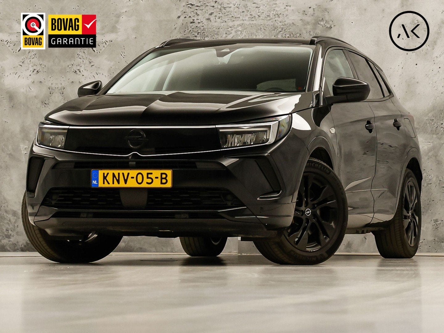 Opel Grandland 1.6 Turbo Plug-In Hybrid Elegance 224Pk Autom, Auto's, Opel, 12 maanden, 4 cilinders, Leder en Stof, Zwart