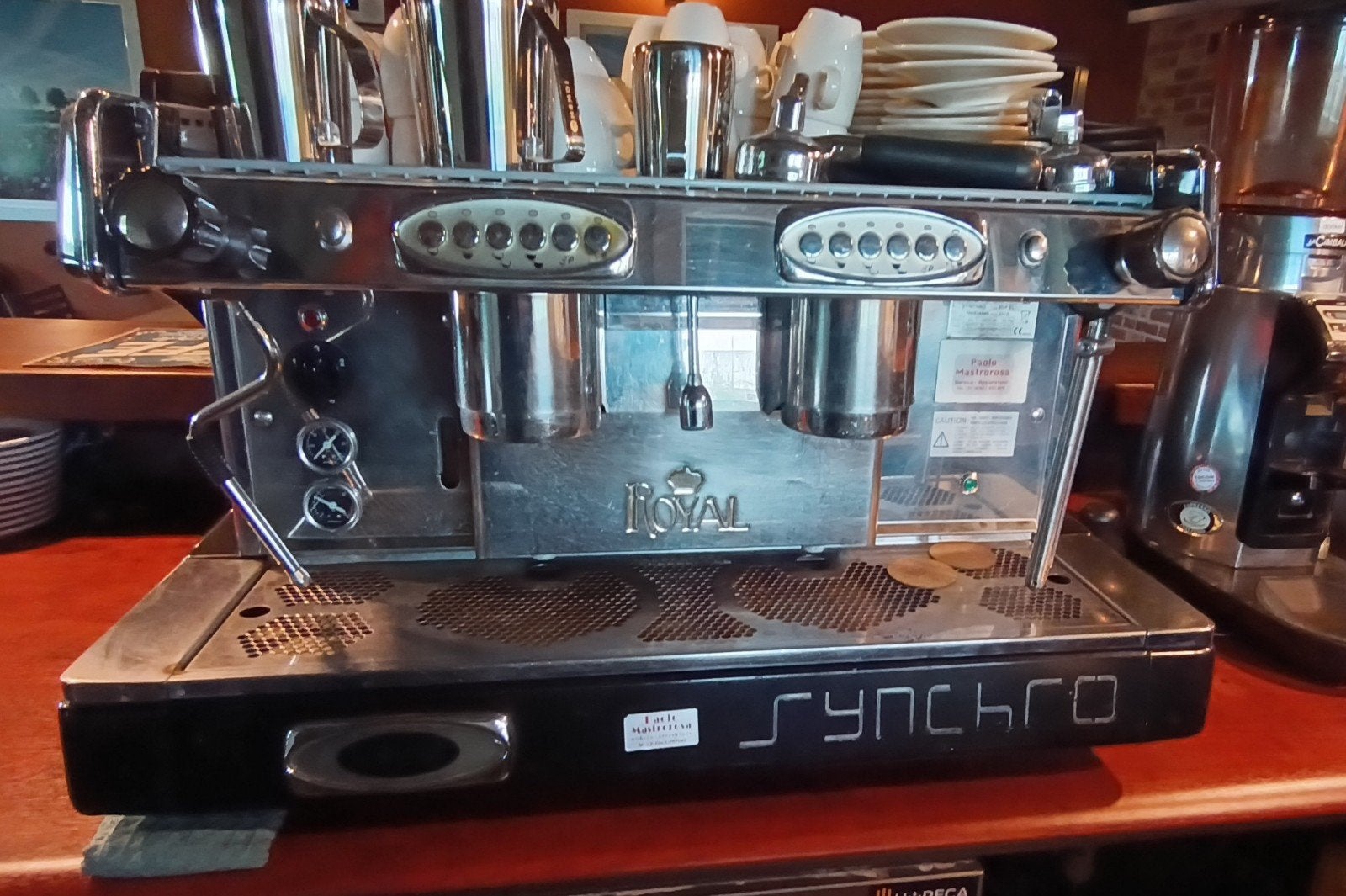 espresso machine, Ophalen, Gebruikt