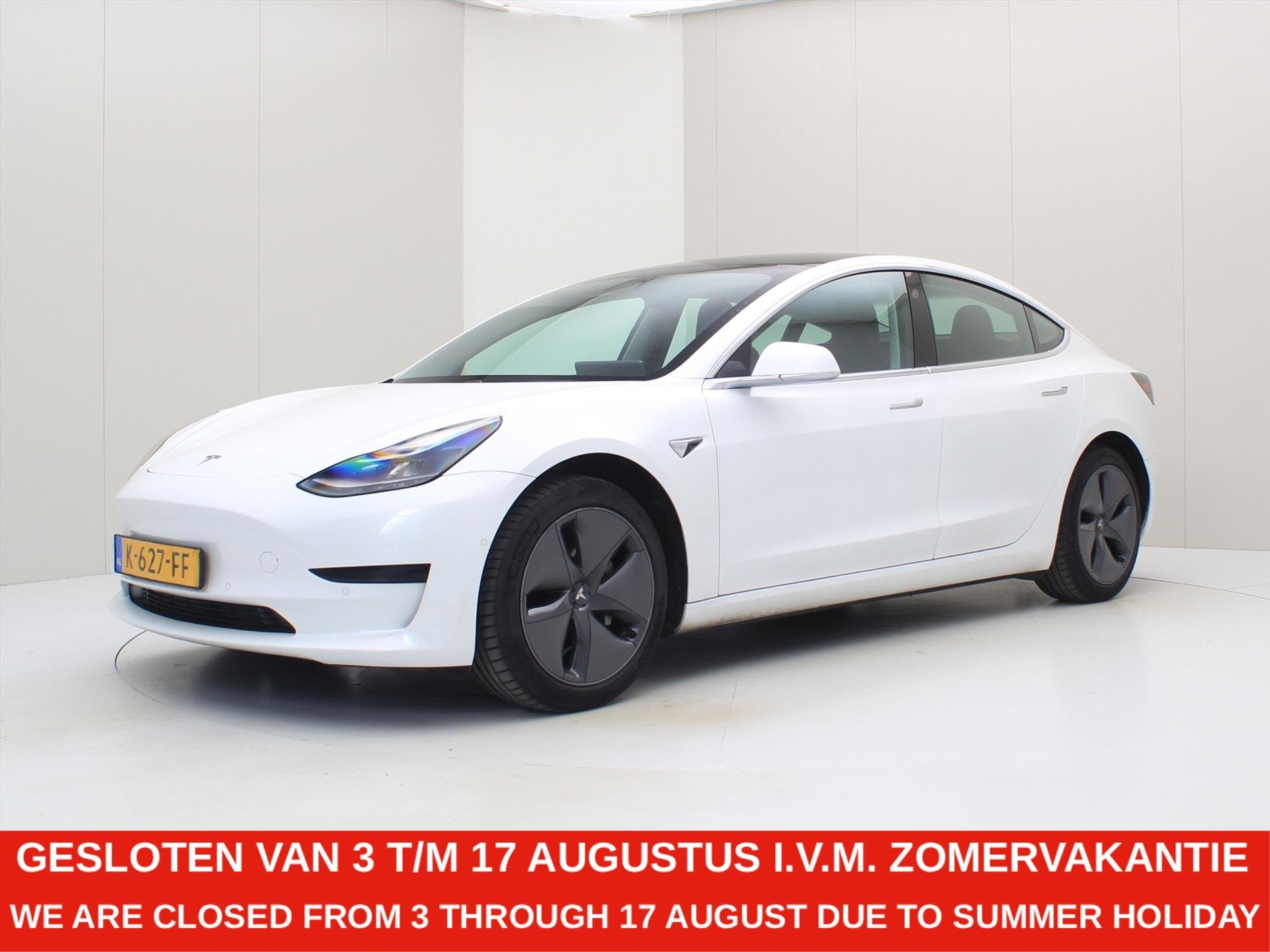 Tesla Model 3 Standard RWD Plus [ TREKHAAK+LFP-ACCU+AUTOPILO, Automaat, Achterwielaandrijving, Gebruikt, Zwart