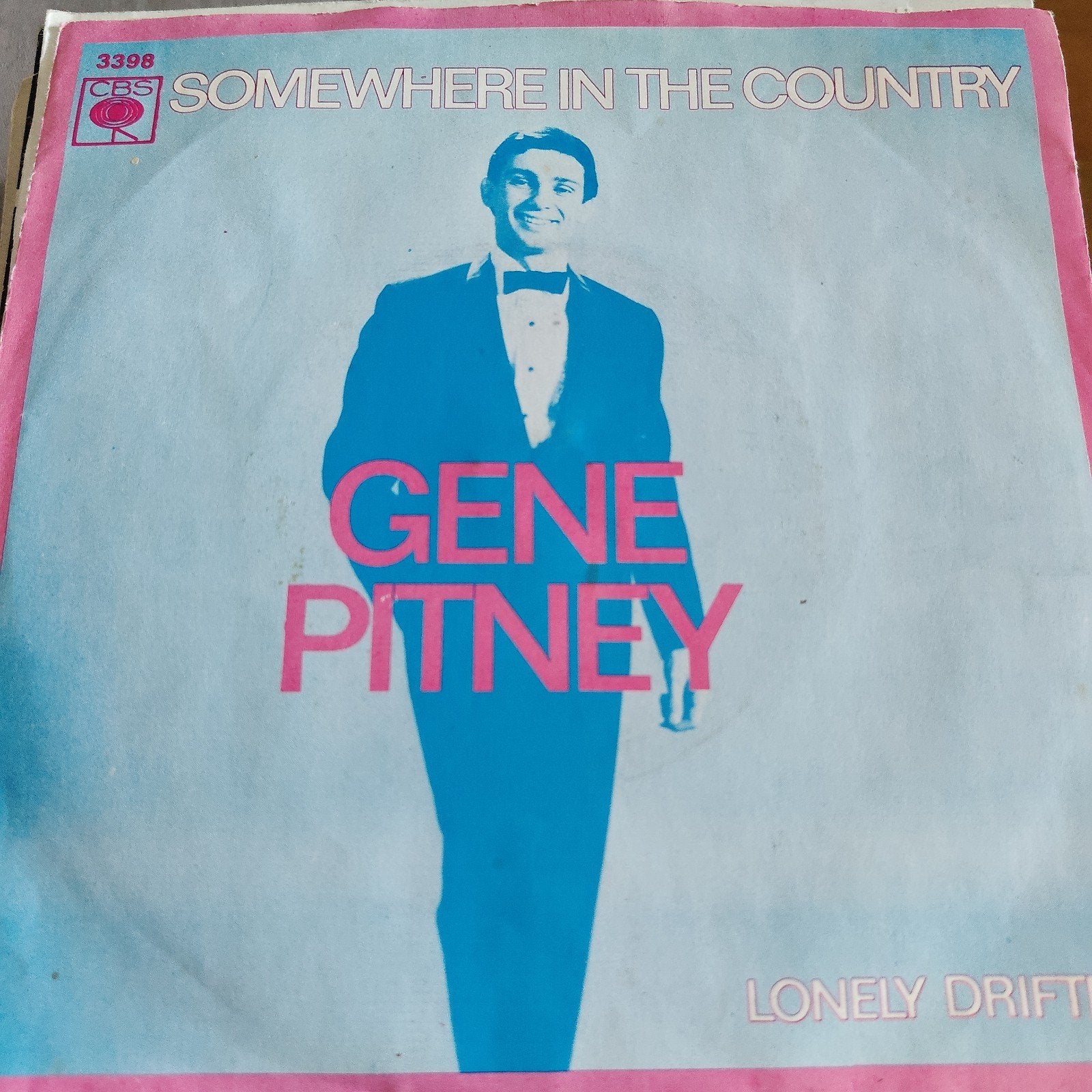 Gene Pitney - Somewhere in the Country / Lonely Drifter, Gebruikt, 7 inch, Pop, EP