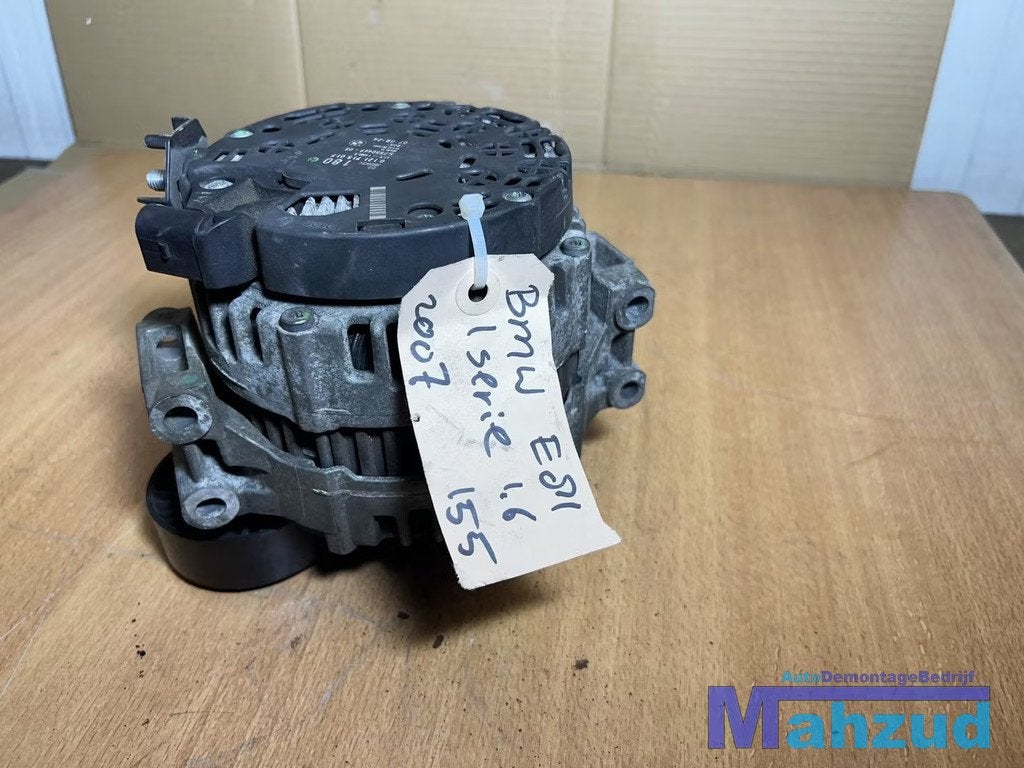BMW 1 SERIE E81 E87 1.6 Dynamo 180A 755046905, Petuelring 130
80788  Munich, DE, Gebruikt, Info@bmw.de, Ophalen of Verzenden