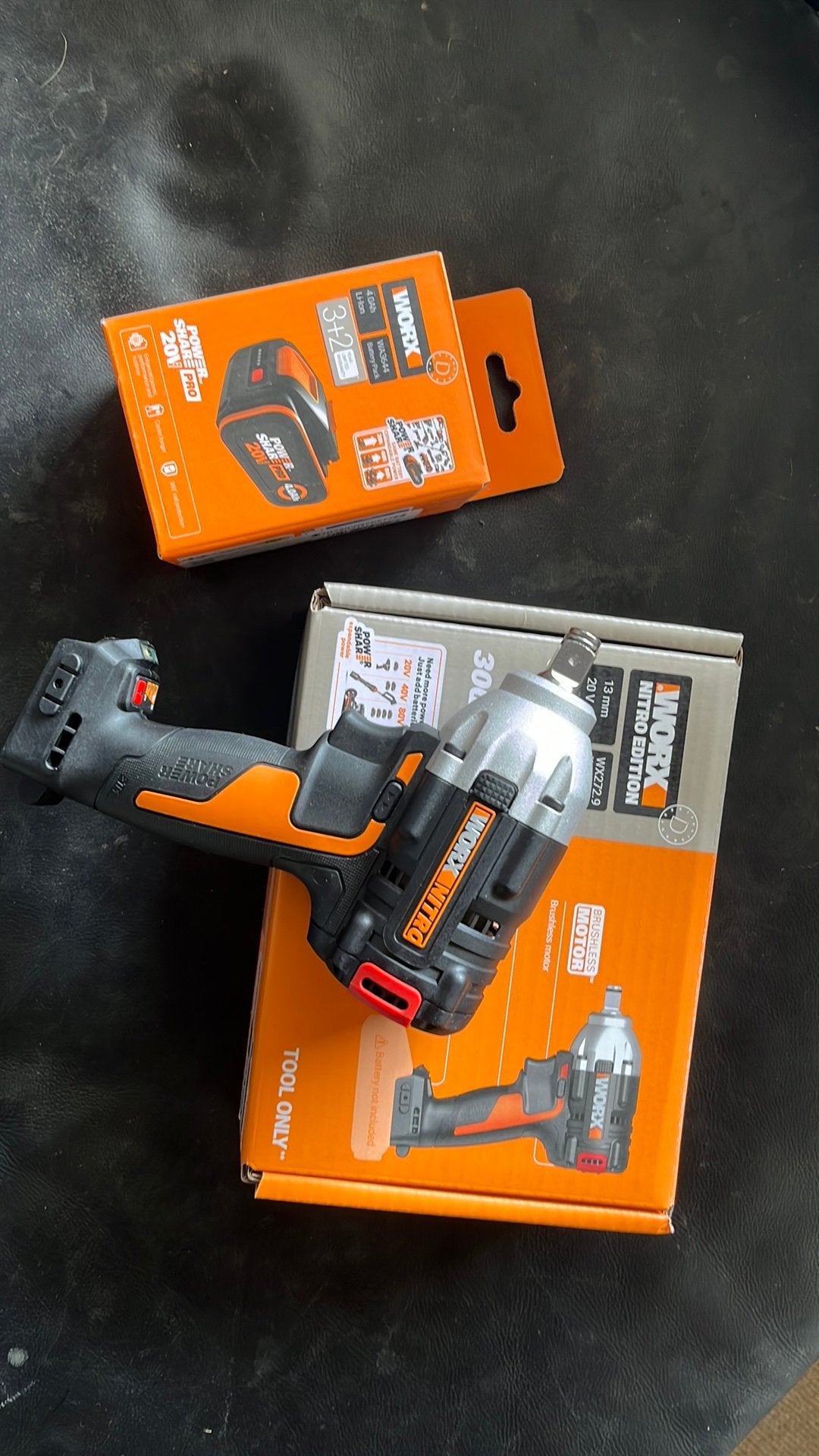 NIEUWE Worx wx272 + 4.0Ah accu, Ophalen of Verzenden, Nieuw