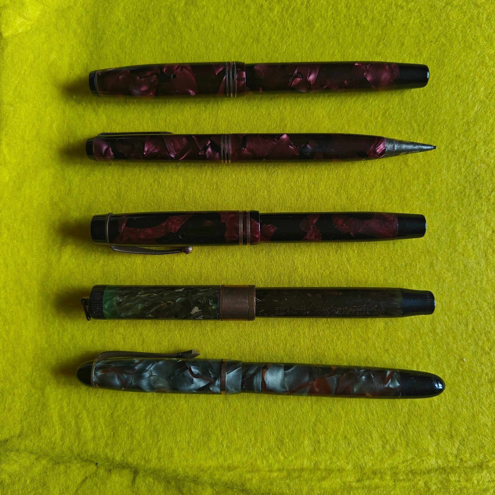 Vintage Vulpennen (Parker en Boston), Diversen, Ophalen of Verzenden