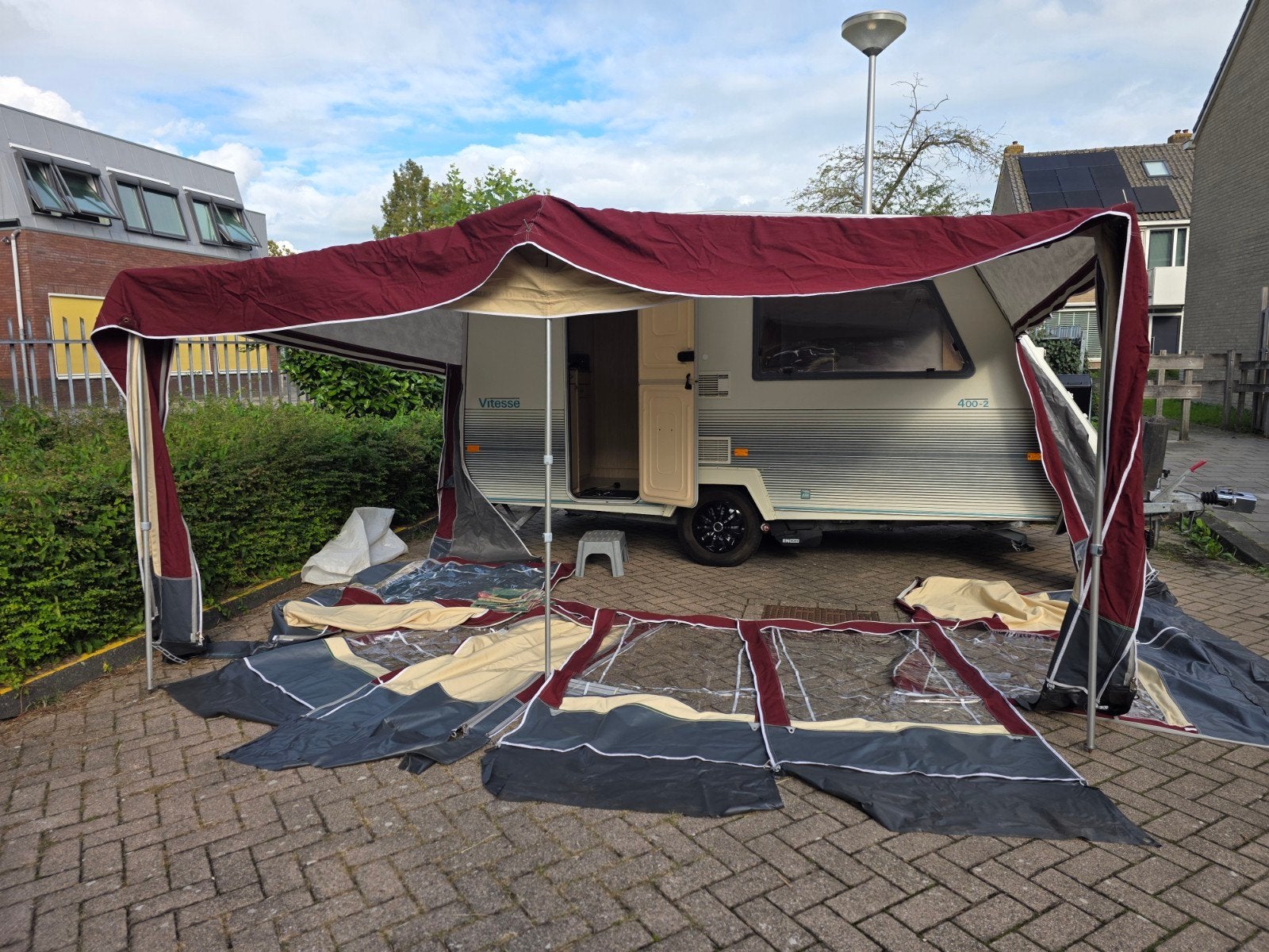 walker elegance voortent, Ophalen, Zo goed als nieuw, Walker Campingstyle
