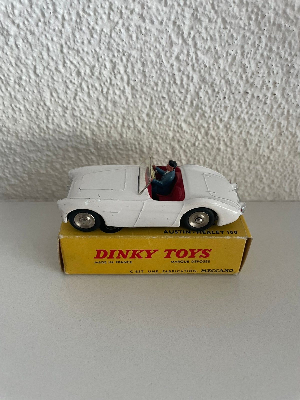 Originele Dinky Toys 1:43 Austin-Healy 100 546 + doosje MINT, Hobby en Vrije tijd, Modelauto's | 1:43, Ophalen of Verzenden, Nieuw