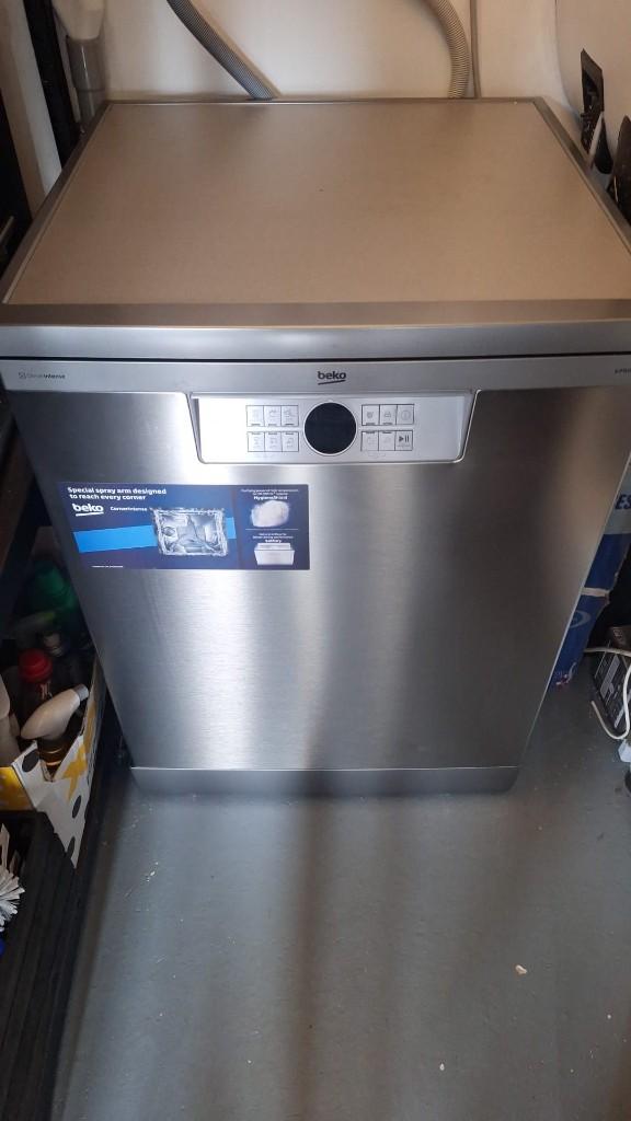 Beko BDFN26640XC -  Vrijstaande vaatwasser, Witgoed en Apparatuur, Vaatwasmachines, Gebruikt, Vrijstaand, 85 tot 90 cm, 45 tot 60 cm