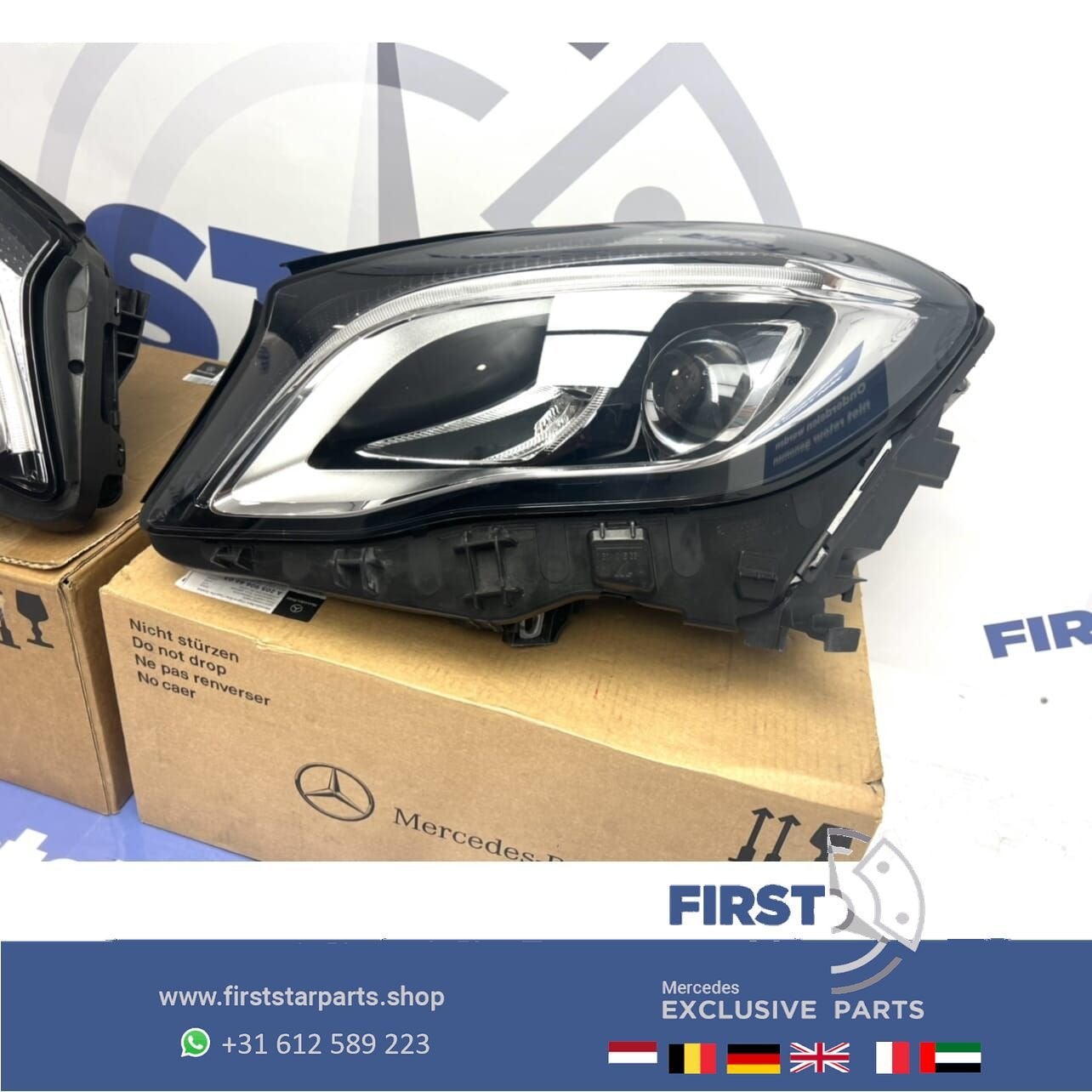 W156 X156 GLA45 AMG FACELIFT LED KOPLAMPEN SET High Performa, Gebruikt, -, Ophalen of Verzenden, -