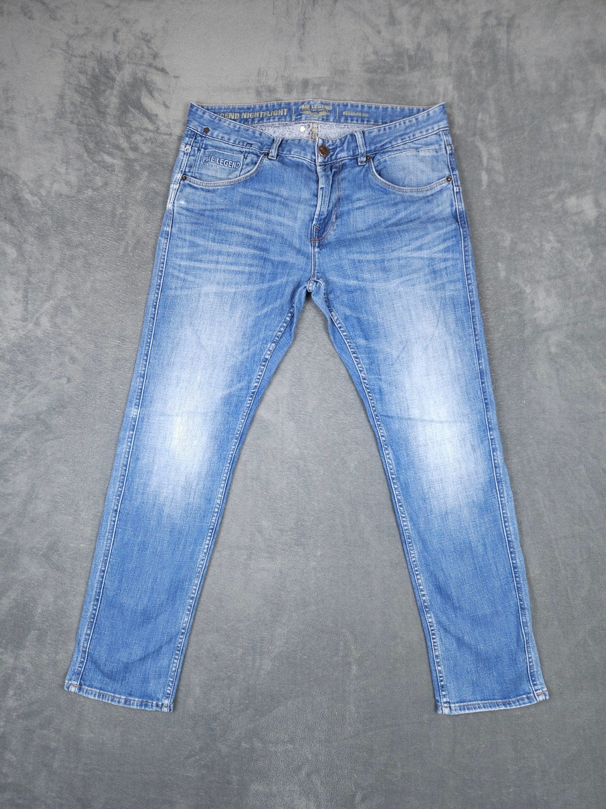 Pme Legend Broek Nightflight W34 L30 Blauw Jeans Pall Mall, Blauw, ., Ophalen of Verzenden, Zo goed als nieuw