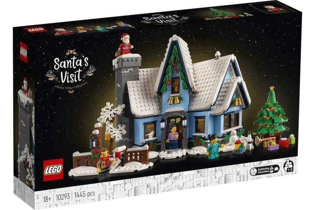 Lego 10293 Bezoek van de Kerstman nieuw sealed, Lego, Nieuw, Ophalen of Verzenden, Icons