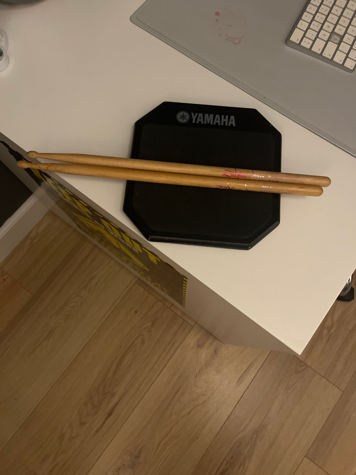 Yamaha oefenpad met drumstokken, Ophalen of Verzenden, Gebruikt, Yamaha