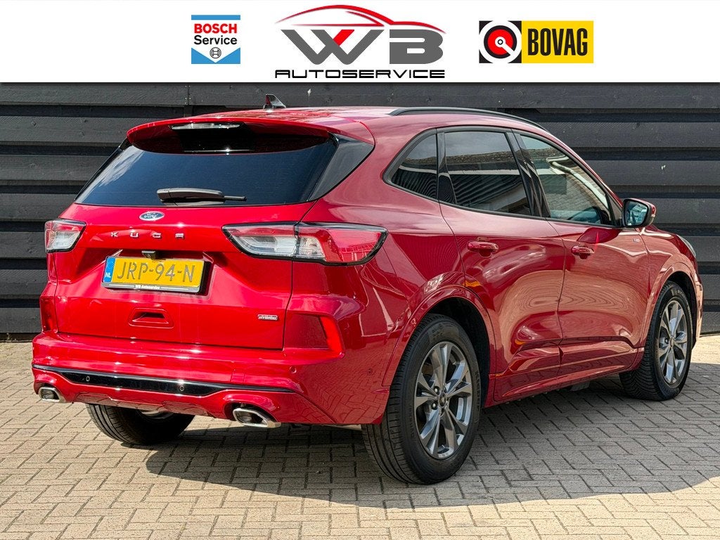Ford KUGA 2.5 PHEV ST-Line X I Leder I Camera I HuD I ACC, Auto's, Ford, 14 kWh, Gebruikt, 4 cilinders, Plug-in hybride