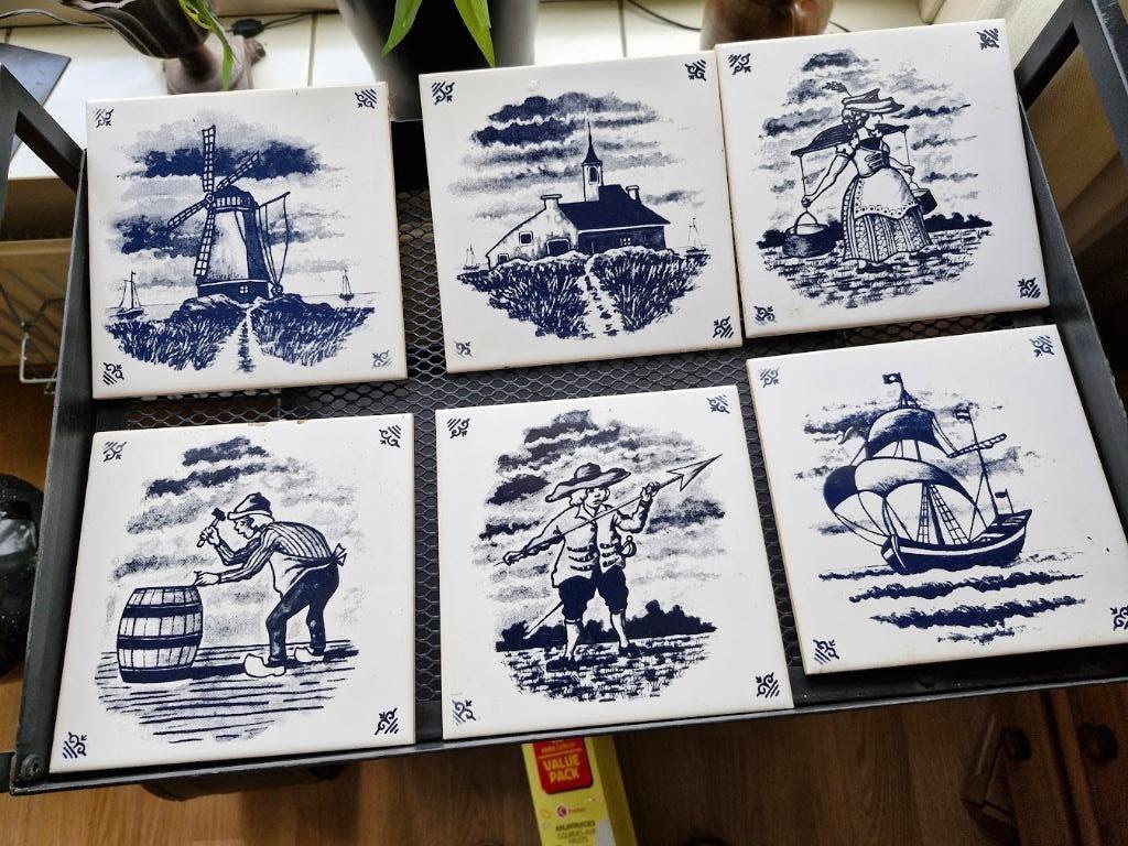 oud hollandse tegeltjes, Antiek en Kunst, Ophalen of Verzenden