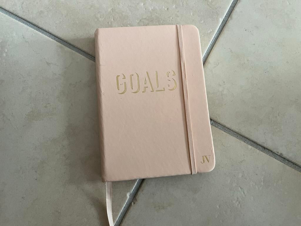 Josh V notitie boek goals licht roze, Ophalen of Verzenden, Zo goed als nieuw