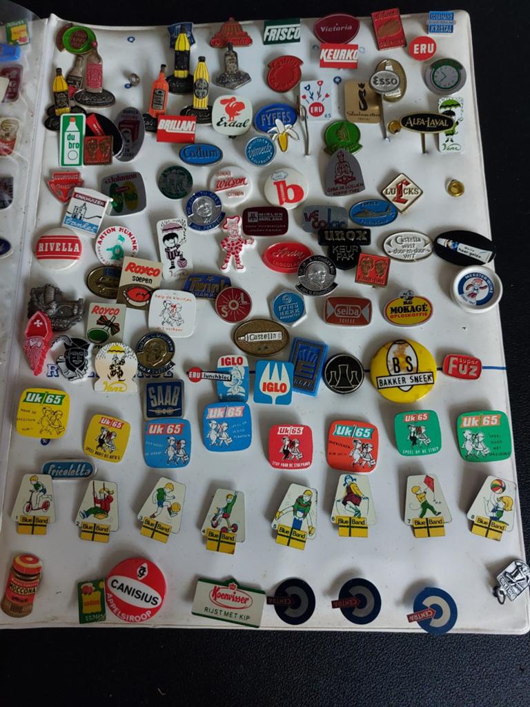 Verzameling speldjes, jaren '50., Ophalen of Verzenden, Gebruikt