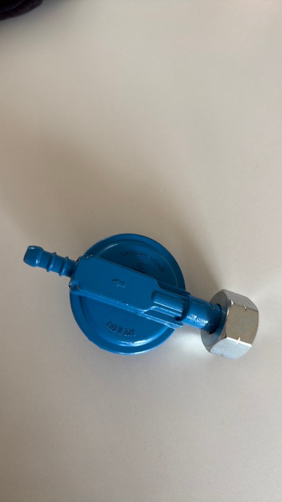 Gasdrukregelaar voor gasfles - Made in Italy, Ophalen of Verzenden, Nieuw