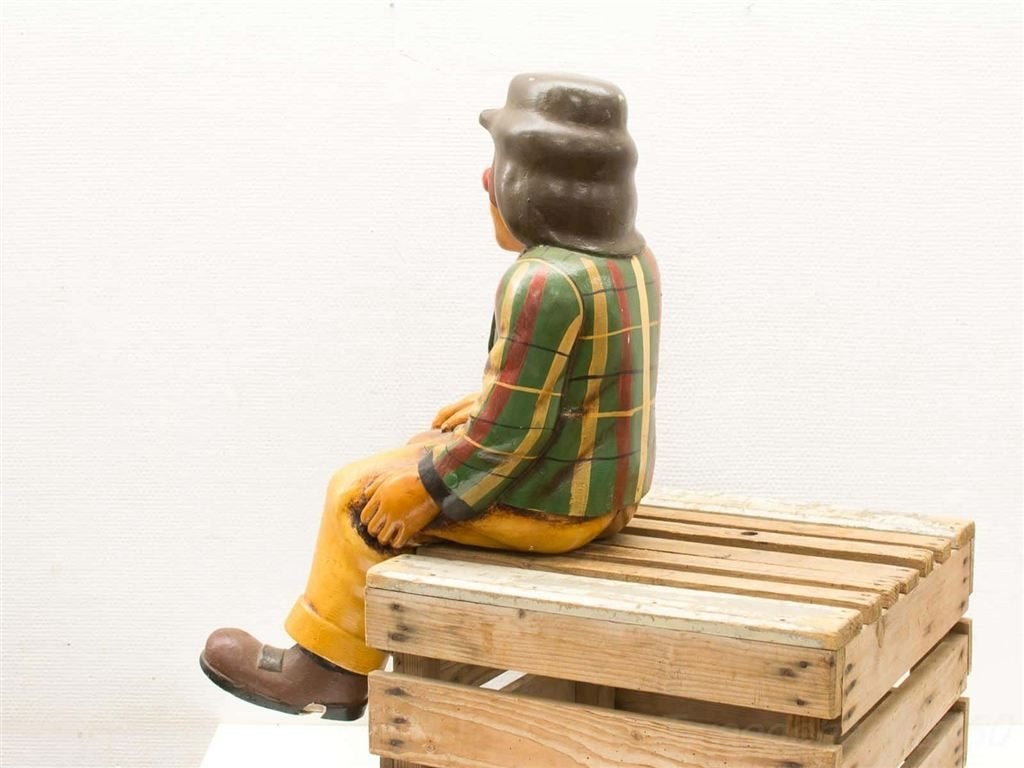 Decoratie clown beeld 14076, Verzamelen, Ophalen of Verzenden, Gebruikt, Mens
