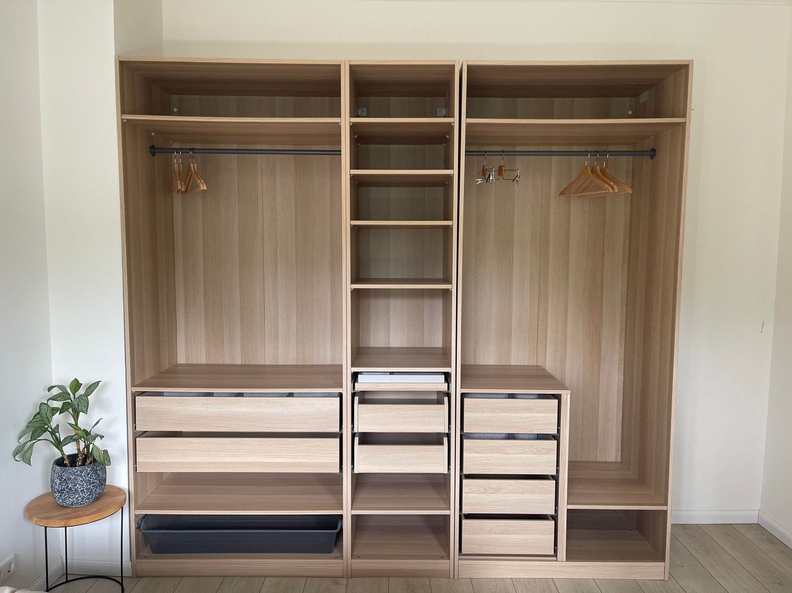 Ruime PAX kledingkast, Ophalen, Gebruikt, 200 cm of meer, 50 tot 75 cm