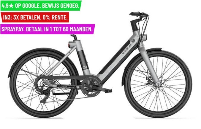 +E-BIKE VOGUE C4 LADY 36V 9,6Ah 345,6Wh/28"/47cm/7ver - Gara
