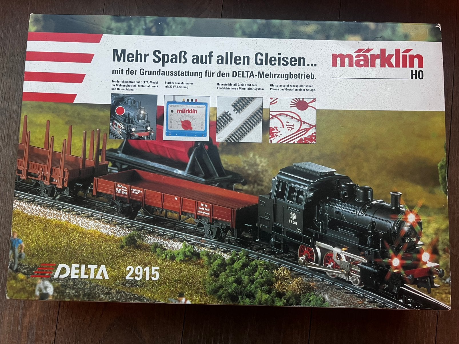 Marklin set Delta 2915, Ophalen of Verzenden, Gebruikt, Wisselstroom, Märklin