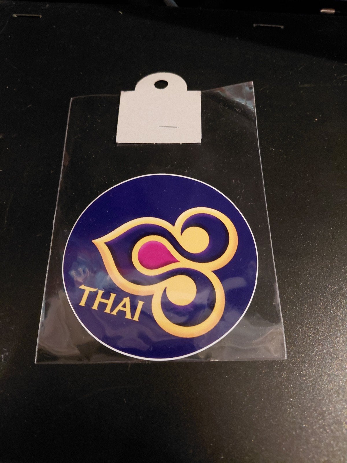 sticker Thai Airways, Ophalen of Verzenden, Nieuw, Overige typen
