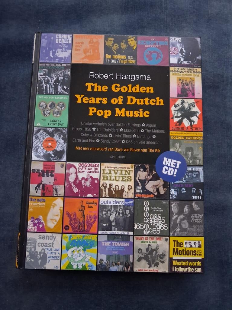 The golden years of dutch  pop music boek met cd, Ophalen of Verzenden, Nieuw, Boek, Tijdschrift of Artikel