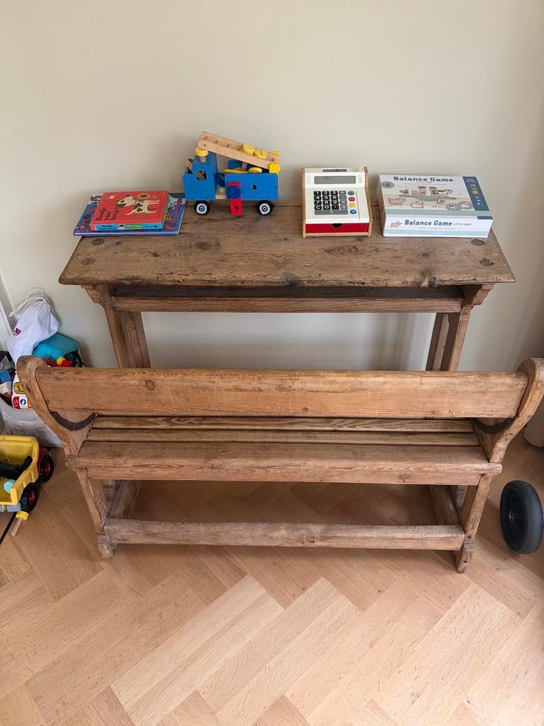 Houten lessenaar voor kinderen, Antiek en Kunst, Antiek | Meubels | Tafels, Ophalen