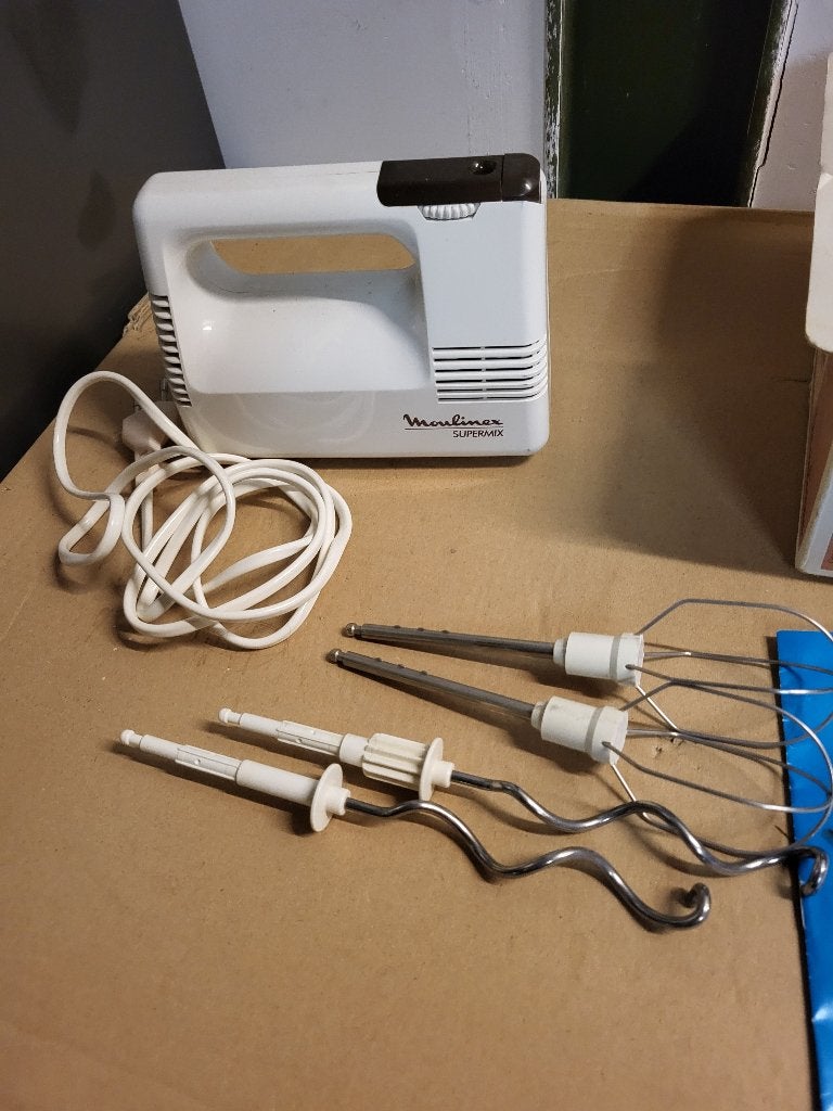 Moulinex supermix., Overige typen, Ophalen of Verzenden, Gebruikt, Meerkleurig