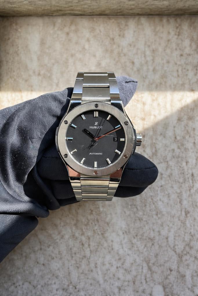 Hublot Classic Fusion 2020, Sieraden, Tassen en Uiterlijk, Horloges | Heren, Overige merken, Staal, Polshorloge, Ophalen of Verzenden