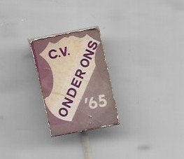 CARNAVAL VERENIGING ONDER ONS 1965 SPELD, Ophalen of Verzenden, Gebruikt, Overige onderwerpen, Speldje of Pin