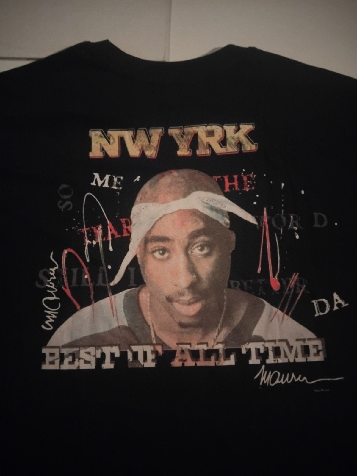 T shirt 2 Pac, Ophalen of Verzenden, Nieuw, Maat 52/54 (L), Zwart