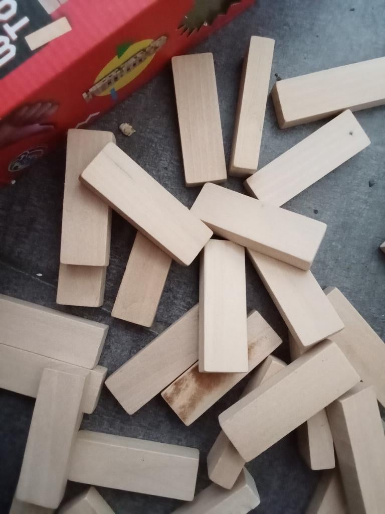 Jenga houten blokjes woodtower 26 blokjes, Ophalen of Verzenden, Jenga, Jenga, Jenga