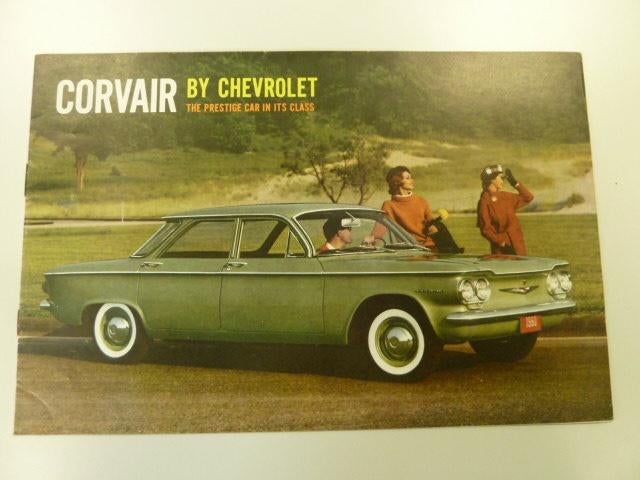 1960 Chevrolet Corvair Brochure USA, Ophalen of Verzenden, Gelezen, Chevrolet