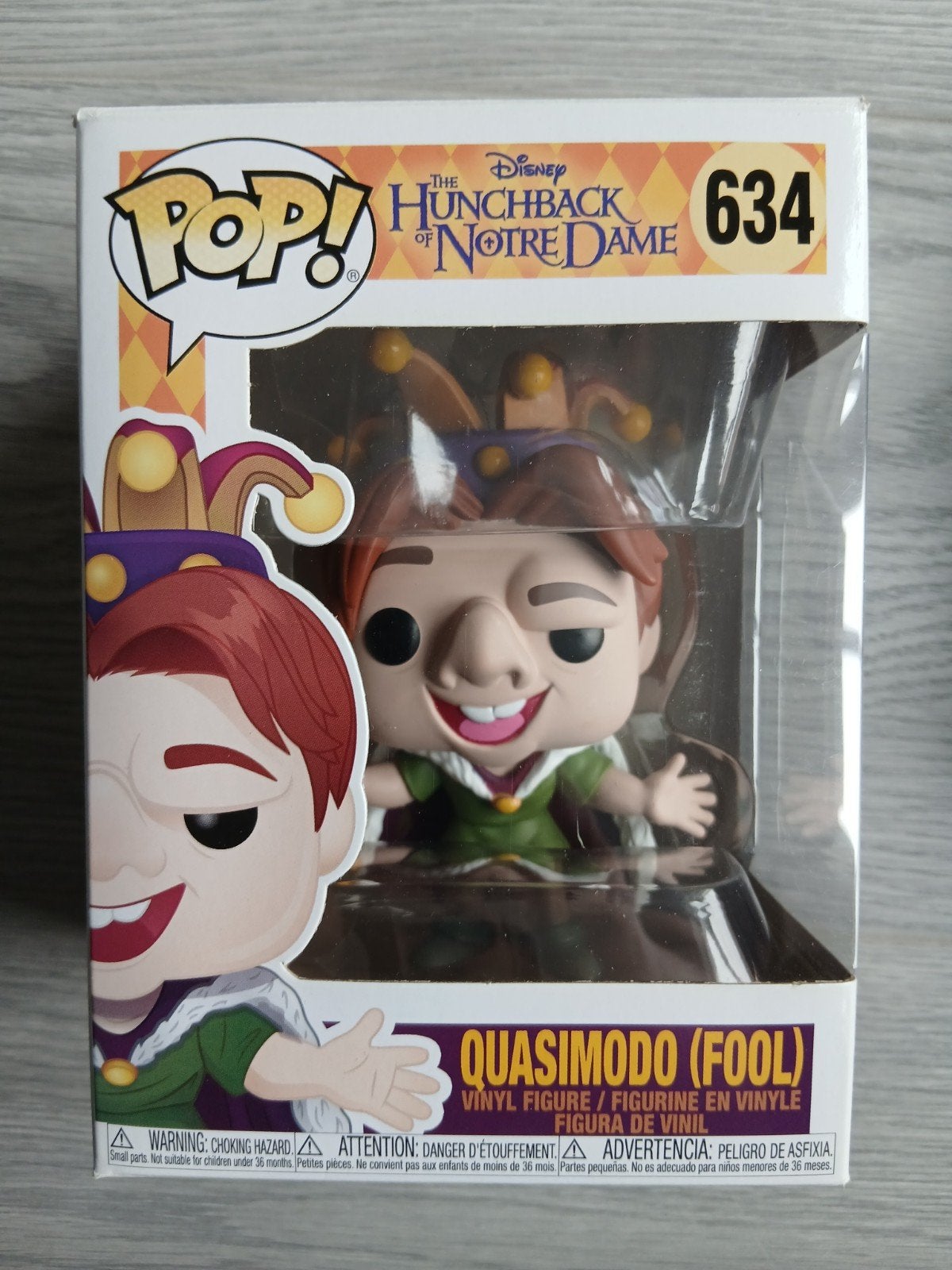 634 Quasimodo Fool Disney Hunchback Notredame Funko Pop, Ophalen of Verzenden, Zo goed als nieuw