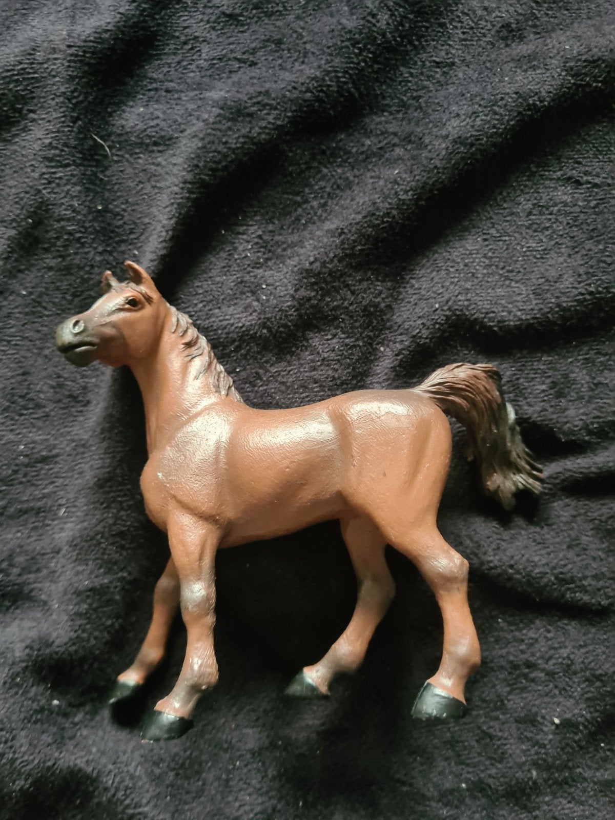 Papo paardje bruin - speelgoed paard, Ophalen of Verzenden, Gebruikt