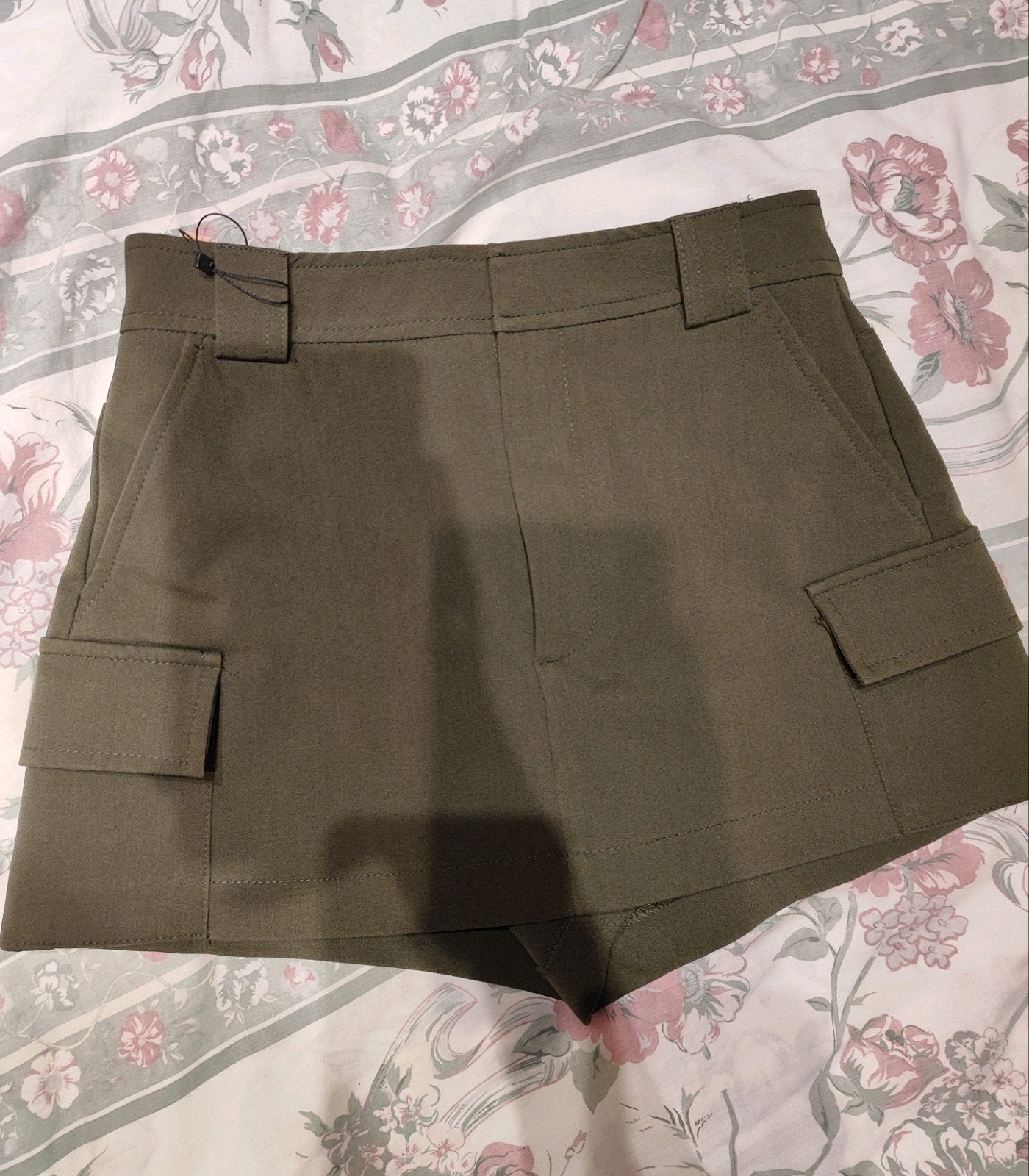 Zara Skort - Kaki Groen - Maat XS, Kleding | Dames, Zara, Ophalen of Verzenden, Zo goed als nieuw, Maat 34 (XS) of kleiner