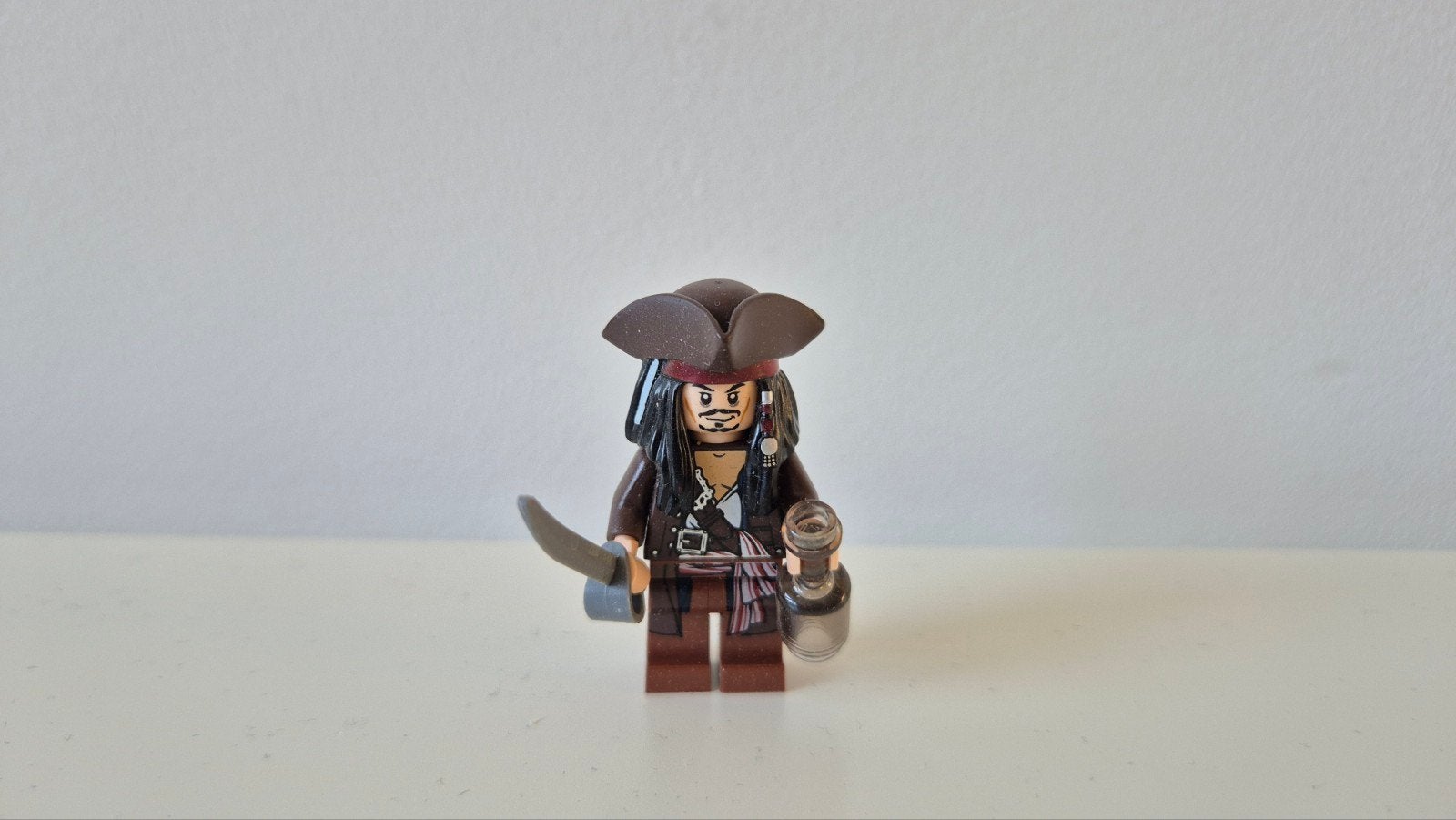 Jack Sparrow lego poppetje, Ophalen of Verzenden, Zo goed als nieuw, Paard, Beeldje of Figuurtje