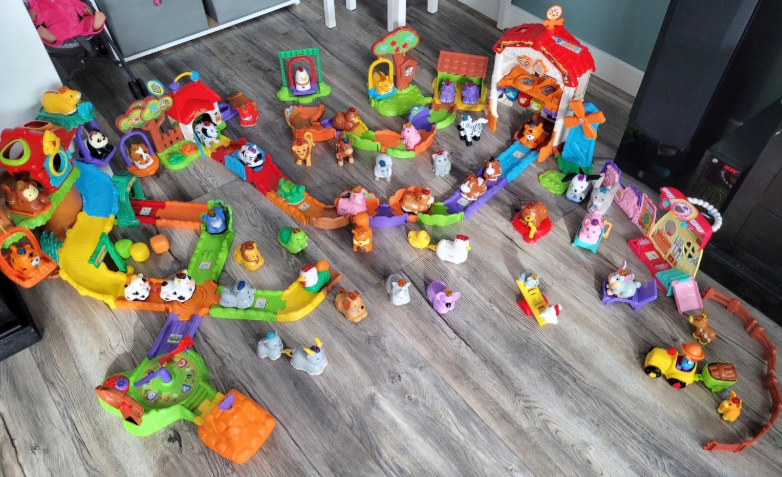 zoef zoef dieren, Kinderen en Baby's, Speelgoed | Vtech, Ophalen, Gebruikt, 2 tot 4 jaar
