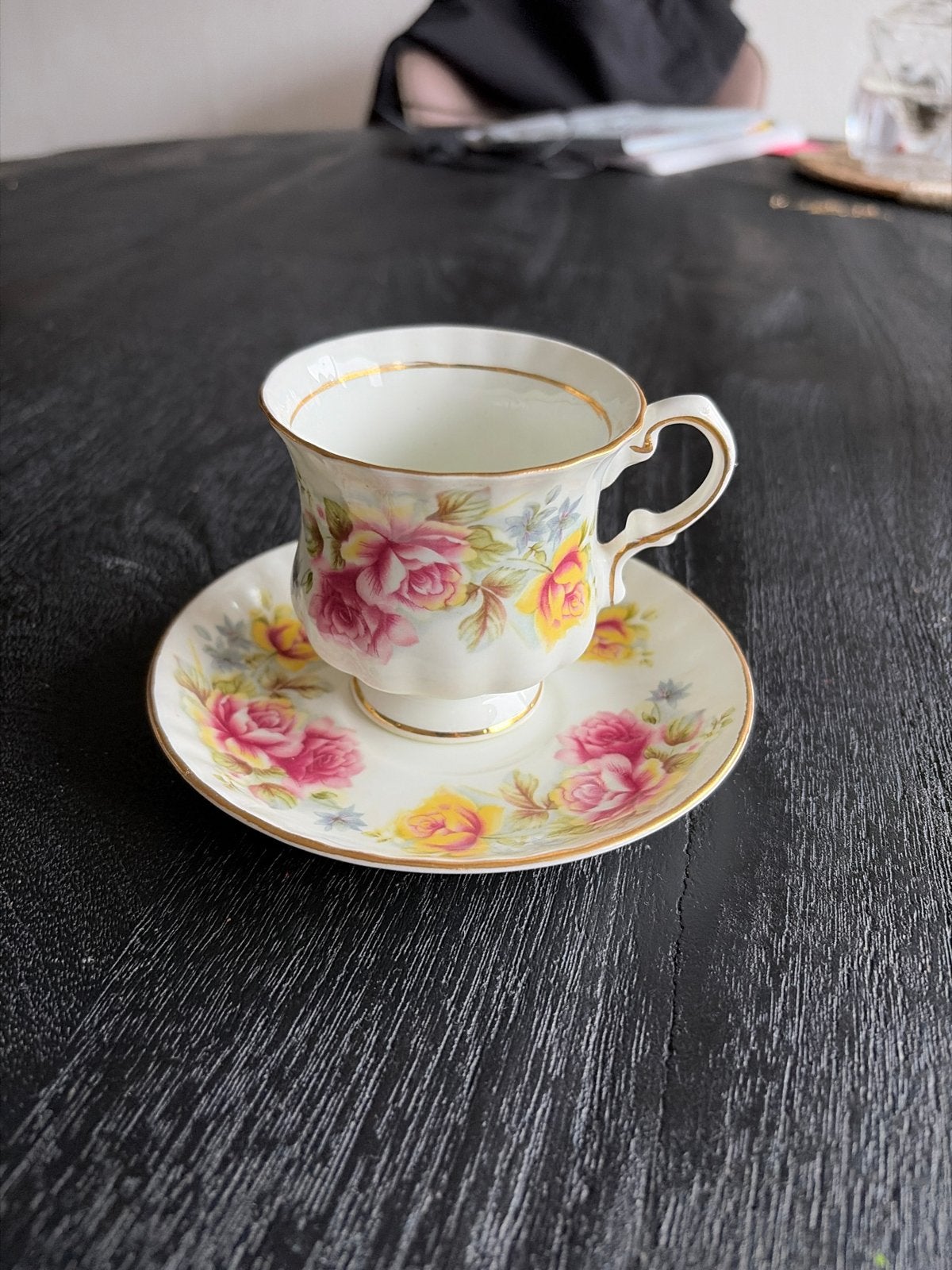 Balmoral Castle Bone China Theekopje met Schotel, Ophalen